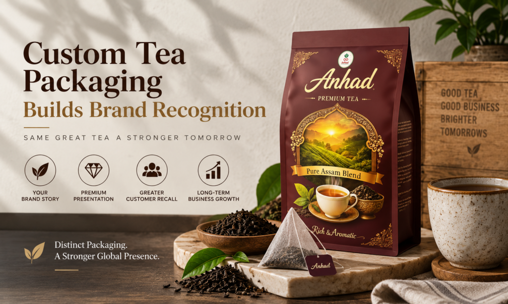 Custom Tea Packaging Builds Brand Recognition