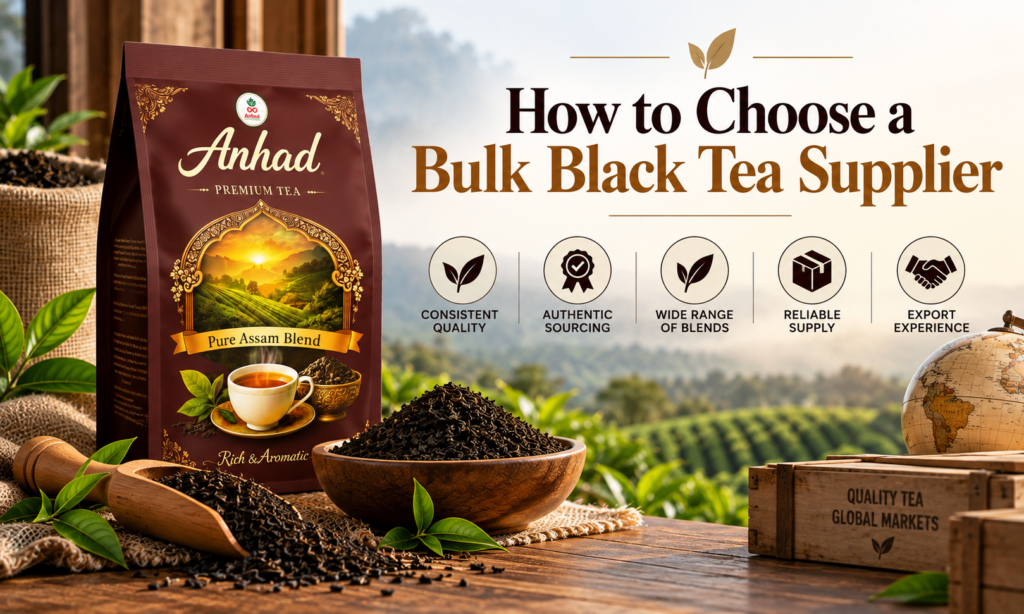 How to Choose a Bulk Black Tea Supplier